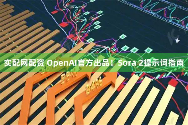 实配网配资 OpenAI官方出品！Sora 2提示词指南